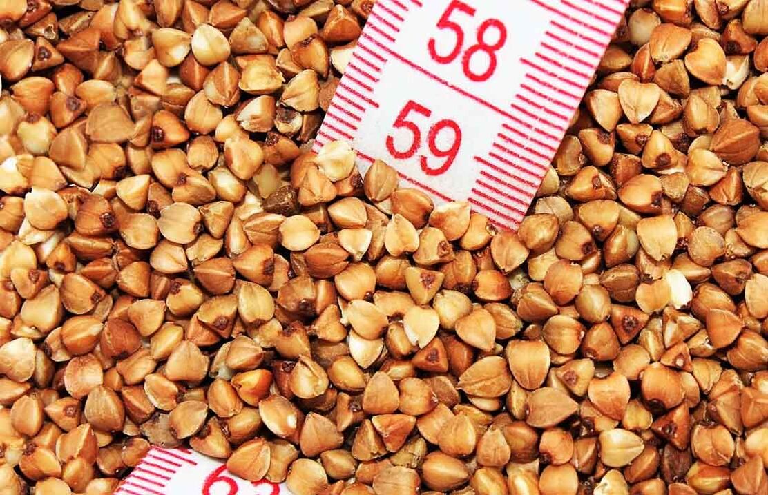 Losing weight in buckwheat