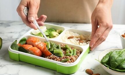 nutritional correction for losing weight in the abdomen and sides